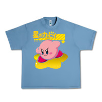 Pebble Blue kirby men's pink Urban Heavy Tee - FloraArt