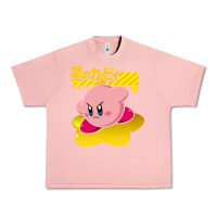 Salmon kirby men's pink Urban Heavy Tee - FloraArt