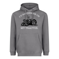 Storm I'D Rather Be On My Tractor Heavyweight Hoodie - Bettercallsaul