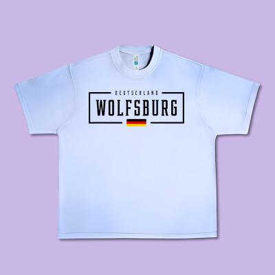 Wolfsburg Deutschland Germany German Flag Urban Heavy Tee Designed By Floraart