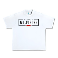 White wolfsburg deutschland germany german flag Urban Heavy Tee - FloraArt