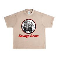 French Oak Savage Arms Urban Heavy Tee - FloraArt