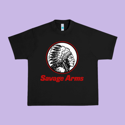 Savage Arms Urban Heavy Tee Designed By Floraart