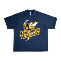 Navy baldwin wallace university yellowjackets Urban Heavy Tee - FloraArt