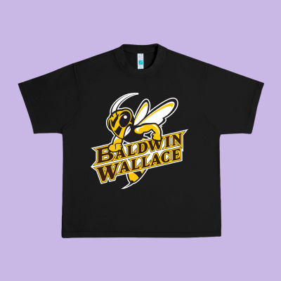 Baldwin Wallace University Yellowjackets Urban Heavy Tee Designed By Floraart