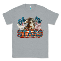 Heather Grey Oh my stars farm animals Classic Tee - FaDigitalArtStudio
