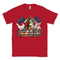 Red Oh my stars farm animals Classic Tee - FaDigitalArtStudio