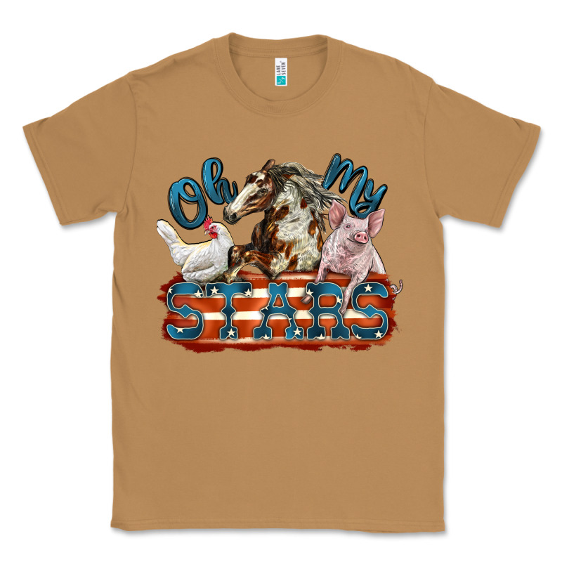 Oh My Stars Farm Animals Classic Tee by FaDigitalArtStudio | Teevron