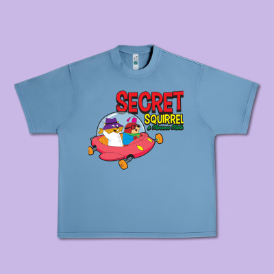 Secret Squirrel  51 Urban Heavy Tee Designed By Floraart