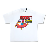White Secret Squirrel  51 Urban Heavy Tee - FloraArt