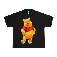 Black pooh Urban Heavy Tee - FloraArt