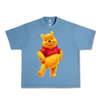 Pebble Blue pooh Urban Heavy Tee - FloraArt