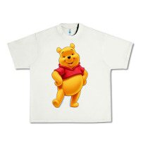 Pistachio pooh Urban Heavy Tee - FloraArt
