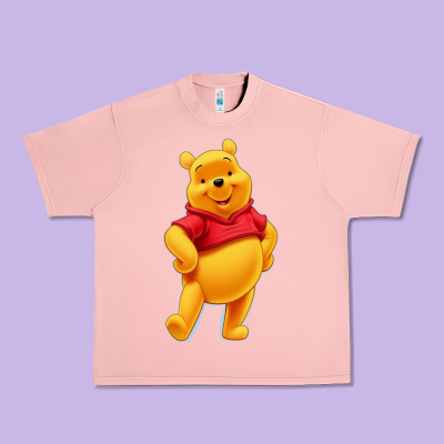 Pooh Urban Heavy Tee Designed By Floraart