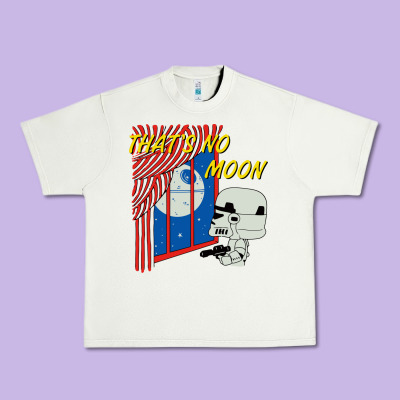 Thats No Moon Urban Heavy Tee Designed By Floraart