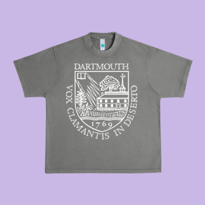 Dartmouth Newspaper Urban Heavy Tee Designed By Floraart