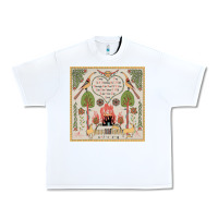 White Alex G Merch Blessing Shirt Urban Heavy Tee - FloraArt