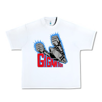 White Gigantor Essentia Urban Heavy Tee - FloraArt