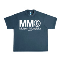 Midnight Navy mm6 maison margiela Urban Heavy Tee - FloraArt
