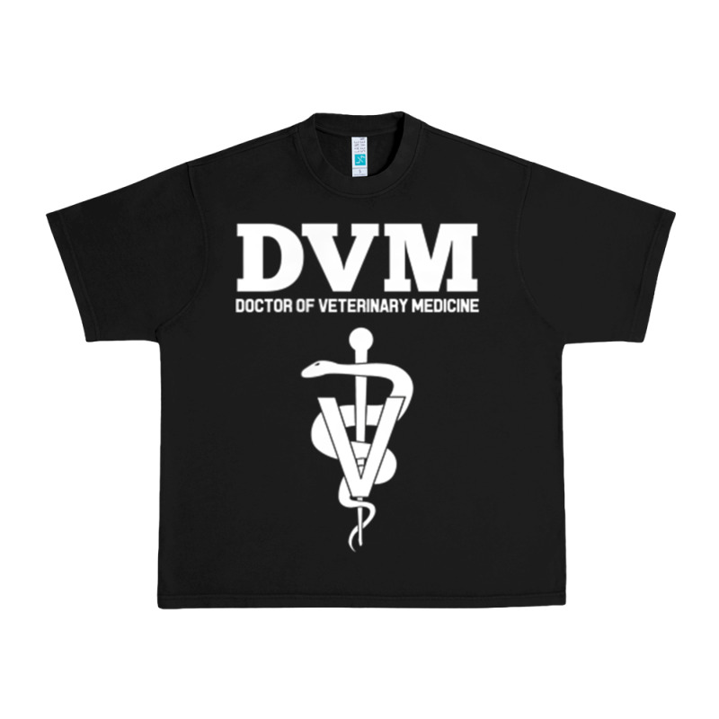 Doctor Of Veterinary Medicine Dvm Veterinarian Vet Tech Urban Heavy Tee by FloraArt | Teevron