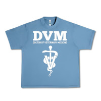 Pebble Blue Doctor of Veterinary Medicine DVM Veterinarian Vet Tech Urban Heavy Tee - FloraArt