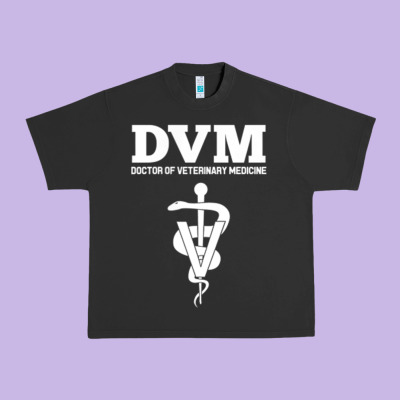 Doctor Of Veterinary Medicine Dvm Veterinarian Vet Tech Urban Heavy Tee Designed By Floraart