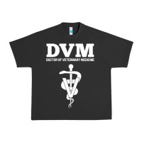 Pigment Black Doctor of Veterinary Medicine DVM Veterinarian Vet Tech Urban Heavy Tee - FloraArt