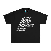 Black Better Oblivion Community Center Urban Heavy Tee - FloraArt