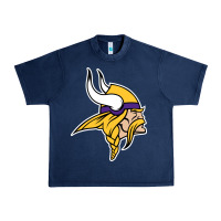 Navy Team Of Minnesota American Football Urban Heavy Tee - FloraArt