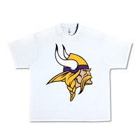 White Team Of Minnesota American Football Urban Heavy Tee - FloraArt