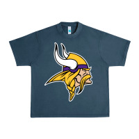 Midnight Navy Team Of Minnesota American Football Urban Heavy Tee - FloraArt
