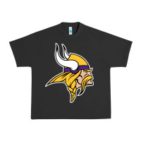 Pigment Black Team Of Minnesota American Football Urban Heavy Tee - FloraArt