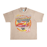 French Oak cars lightning mcqueen Urban Heavy Tee - FloraArt