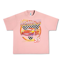 Salmon cars lightning mcqueen Urban Heavy Tee - FloraArt