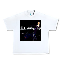 White roxy poster Urban Heavy Tee - FloraArt