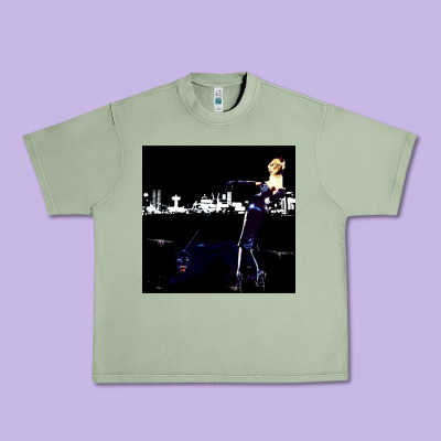 Roxy Poster Urban Heavy Tee Designed By Floraart