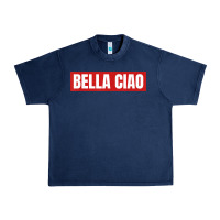 Navy bella ciao tshirt for casa song lovers  men women tshirt t shirt Urban Heavy Tee - FloraArt