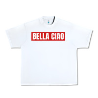 White bella ciao tshirt for casa song lovers  men women tshirt t shirt Urban Heavy Tee - FloraArt