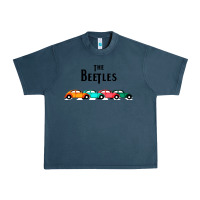 Midnight Navy beetles Urban Heavy Tee - FloraArt