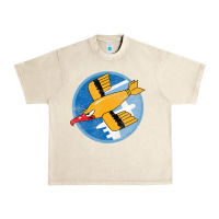 Sandshell Ww2 91St Bomb Squadron Flying Fortress Soaring Bird Patch Urban Heavy Tee - FloraArt