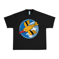 Black Ww2 91St Bomb Squadron Flying Fortress Soaring Bird Patch Urban Heavy Tee - FloraArt