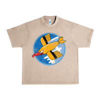 French Oak Ww2 91St Bomb Squadron Flying Fortress Soaring Bird Patch Urban Heavy Tee - FloraArt