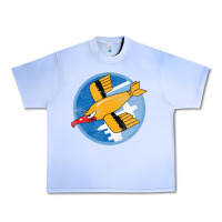 Grape Ice Ww2 91St Bomb Squadron Flying Fortress Soaring Bird Patch Urban Heavy Tee - FloraArt