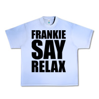 Grape Ice Frankie Say Relax Essential Urban Heavy Tee - FloraArt