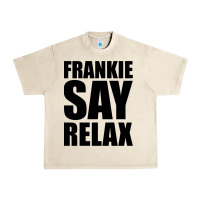 Sandshell Frankie Say Relax Essential Urban Heavy Tee - FloraArt