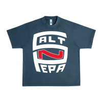 Midnight Navy salt n pepa Urban Heavy Tee - FloraArt
