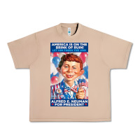 Burro alfred e. neuman for president Urban Heavy Tee - FloraArt