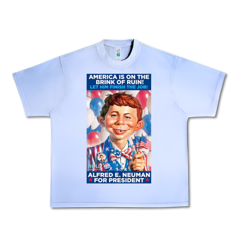 Alfred E. Neuman For President Urban Heavy Tee by FloraArt | Teevron