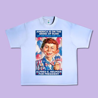 Alfred E. Neuman For President Urban Heavy Tee Designed By Floraart