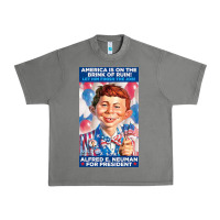 Tornado alfred e. neuman for president Urban Heavy Tee - FloraArt